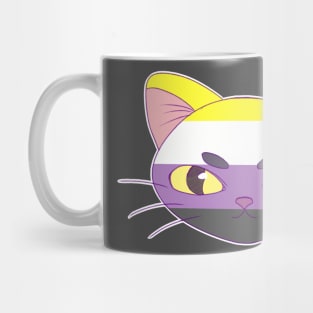 Non-Binary Cat Mug